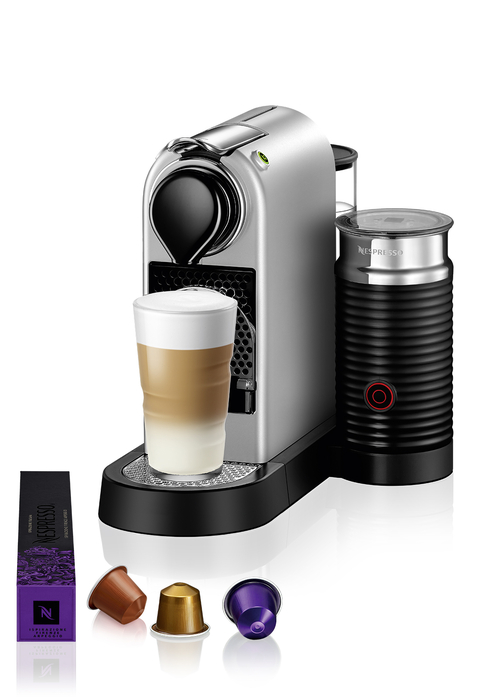 Nespresso PRODIGIO&Milk con Aeroccino XN411TK Macchina per espresso di Krups colore Titan 
