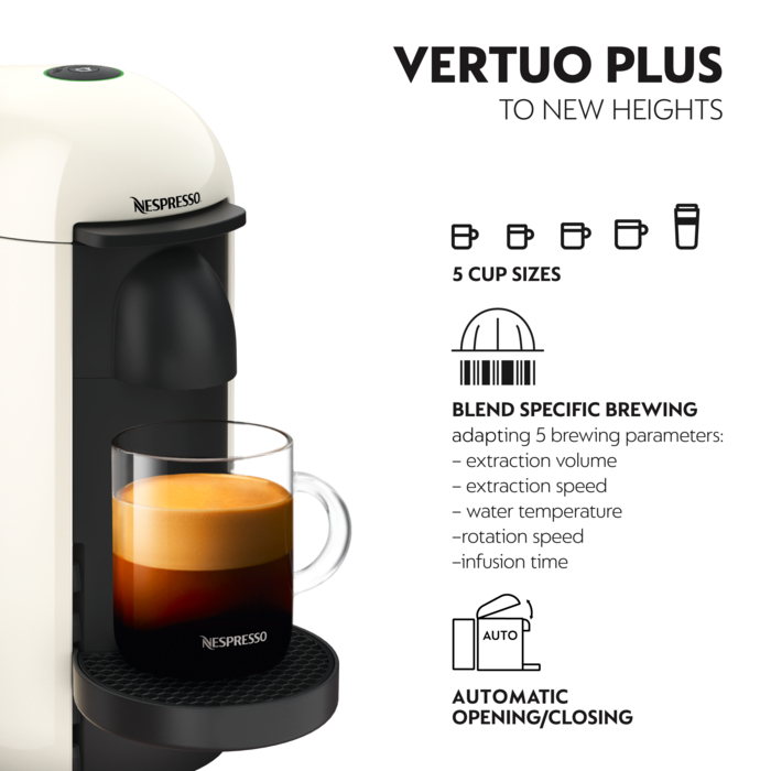 Krups vertuo plus silver macchina caffe espresso nespresso YY4152FD -  IdeaLuceStore