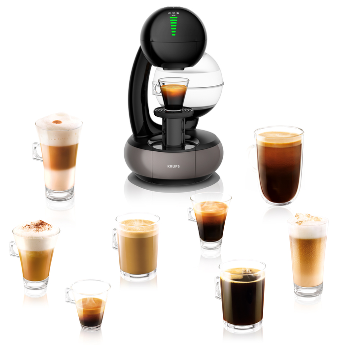 €92.99 Nescafé Dolce Gusto Esperta di Krups KP3108K Macchina automatica per  caffè espresso e altre bevande, 1500 W, Nero/Grigio…